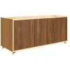 Barkman Monroe Credenza in Maple and Walnut
