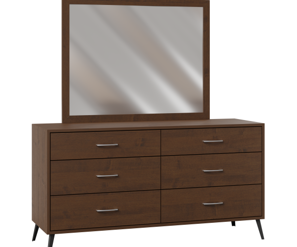 Barkman Bergen 6 drawer dresser with mirror
