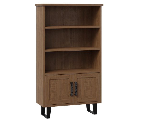 Barkman Albany bookcase in brown maple