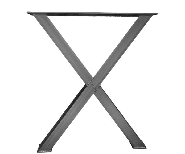 Barkman Steel X dining table base