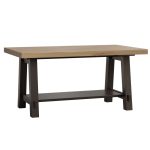 Barkman McKinley Coffee Table in Rustic White Oak and Maple