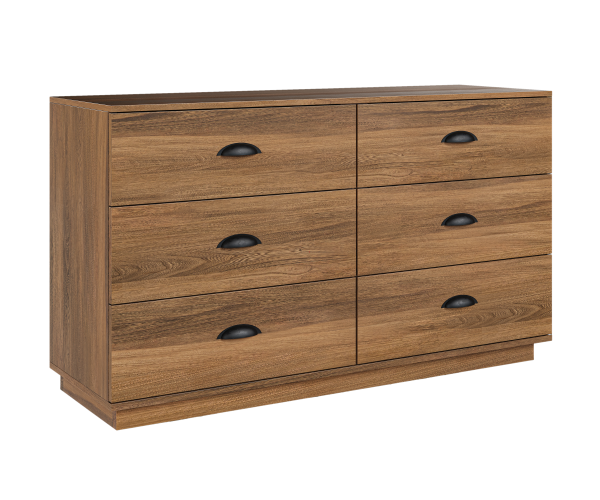 Barkman Oakley Bedroom 6 drawer nighstand