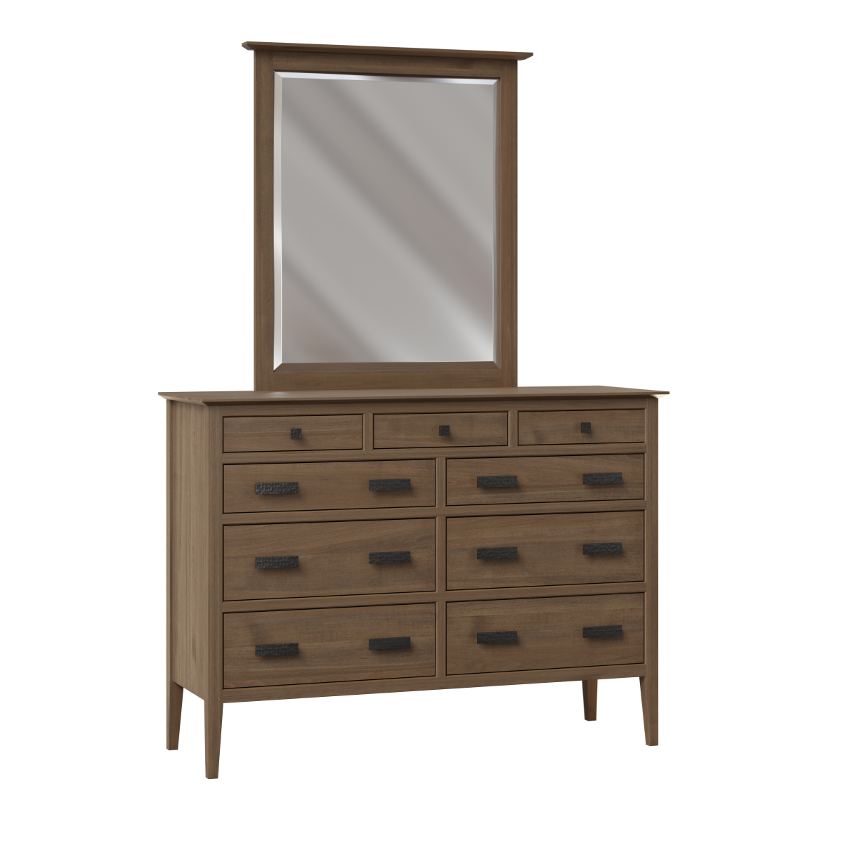 Barkman Waterford 9 drawer dresser with Deluxe Mirror