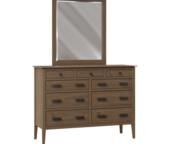 Barkman Waterford 9 drawer dresser with Deluxe Mirror
