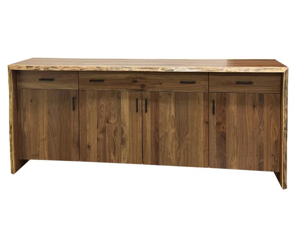 Custom Waterfall Live Edge Buffet