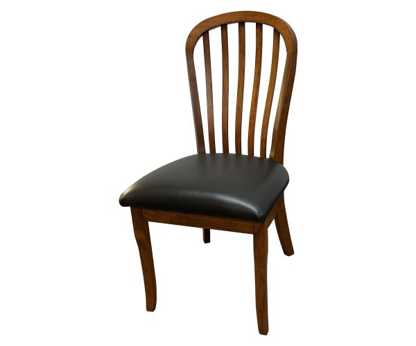 Barkman Custom Dining Chair with Leather Seat