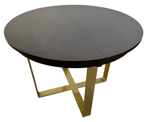 Custom 42inch round extension table with no leaves