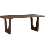 Burrow Dining Table in Red Oak