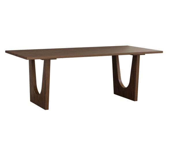 Burrow Dining Table in Red Oak