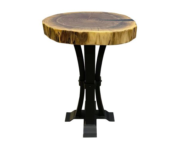 Custom Live Edge End Table #8422