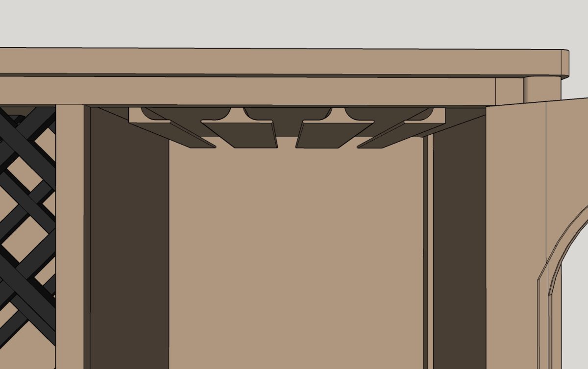 Sedona Wine Cabinet - Image 6