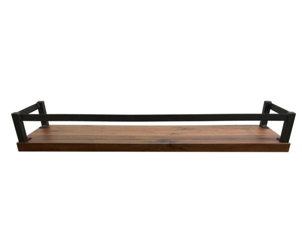 Custom Shelf w/ Steel Railing