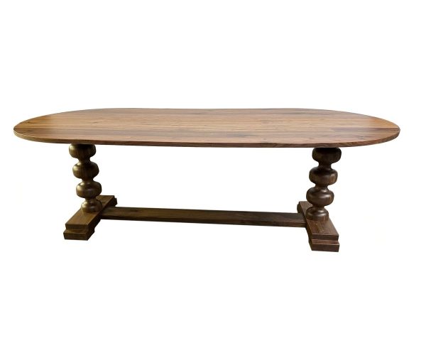 Custom Oval Dining Table #9857