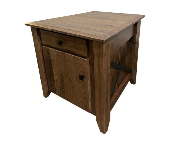 Custom Wedge End Table #10198