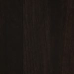 Close-up of dark wood grain with a rich brown finish.